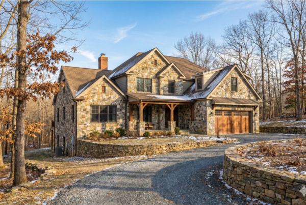 Raven Rock luxury rustic mountain house plan